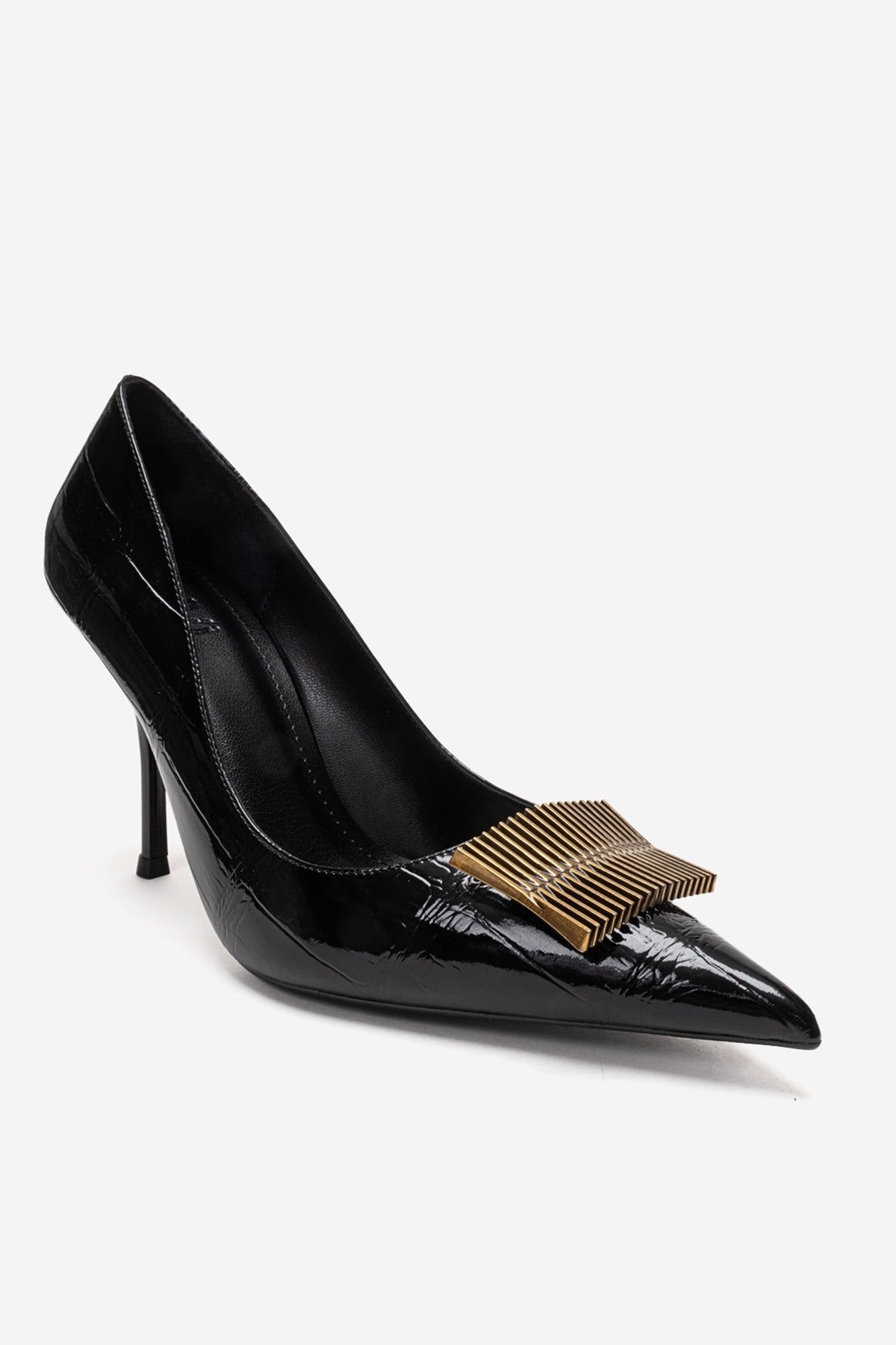DEXEN - Black Stiletto Pump (Women)