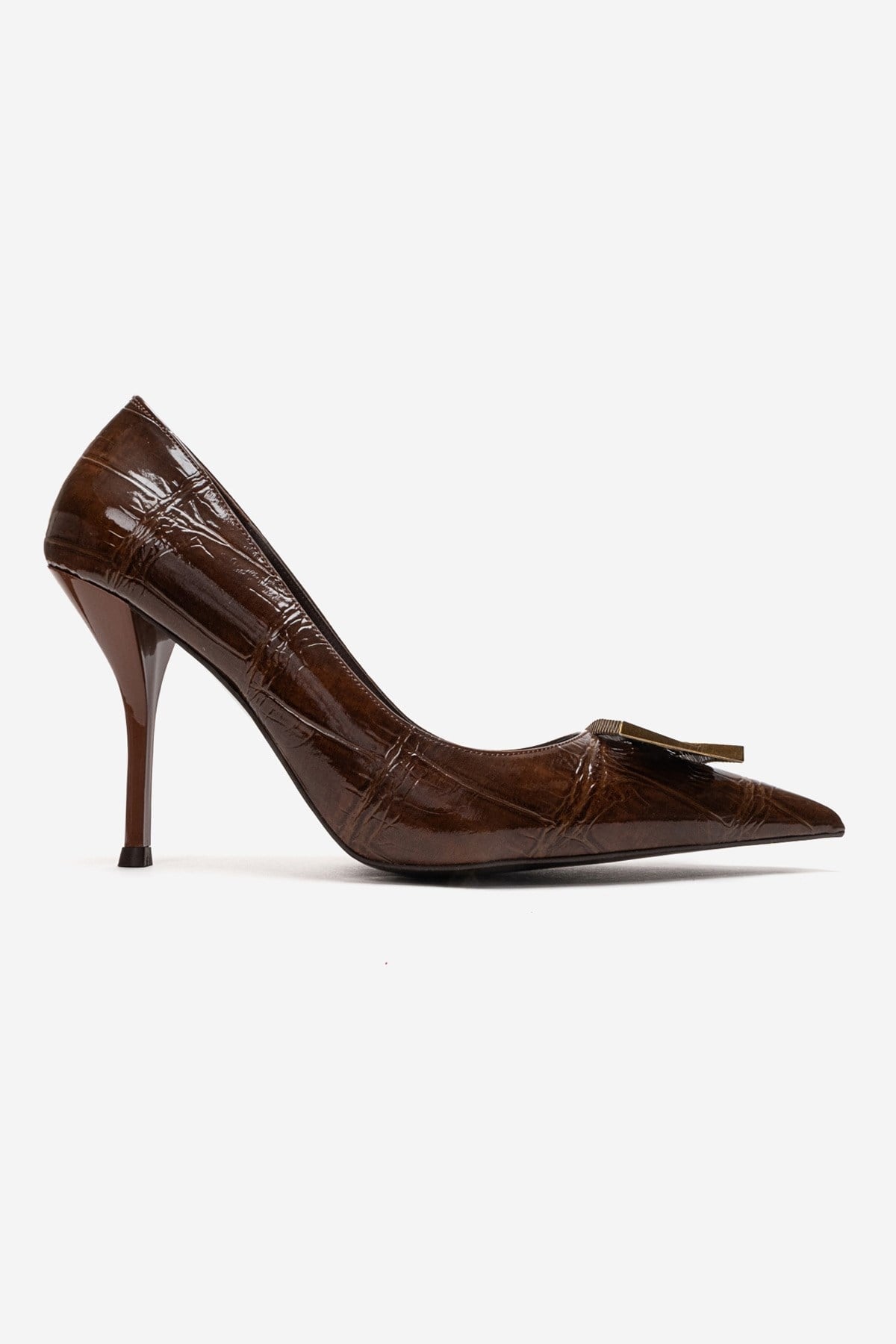 DEXEN - Brown Stiletto Pump (Women)