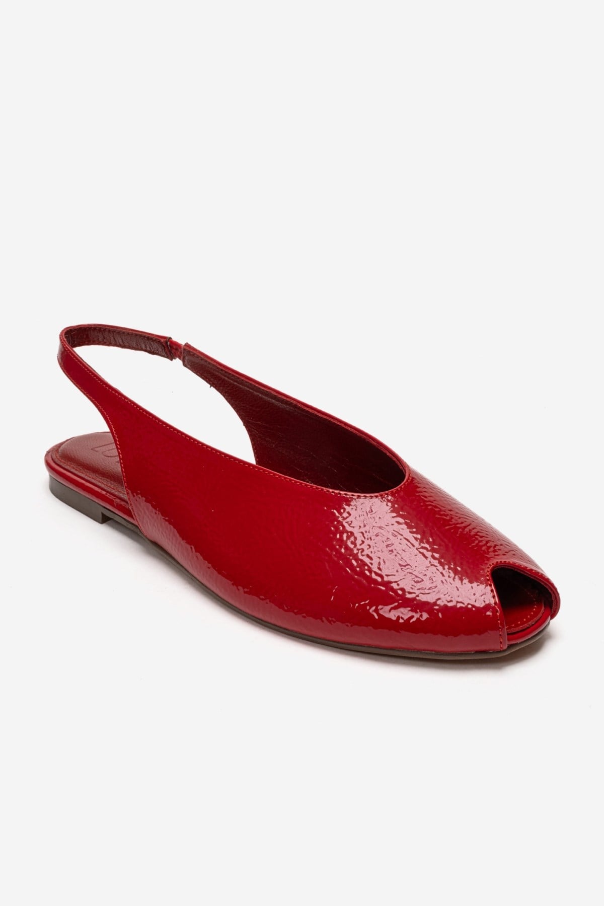 SERINA - Red Genuine Leather Sandal (Women)