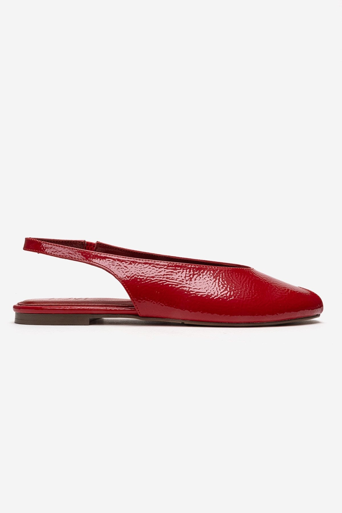 SERINA - Red Genuine Leather Sandal (Women)