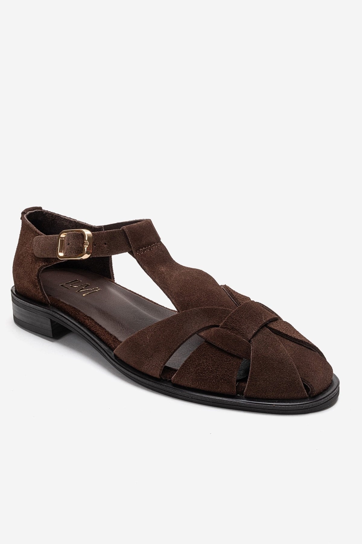 Dexara - Brown Genuine Leather Sandal (Women)