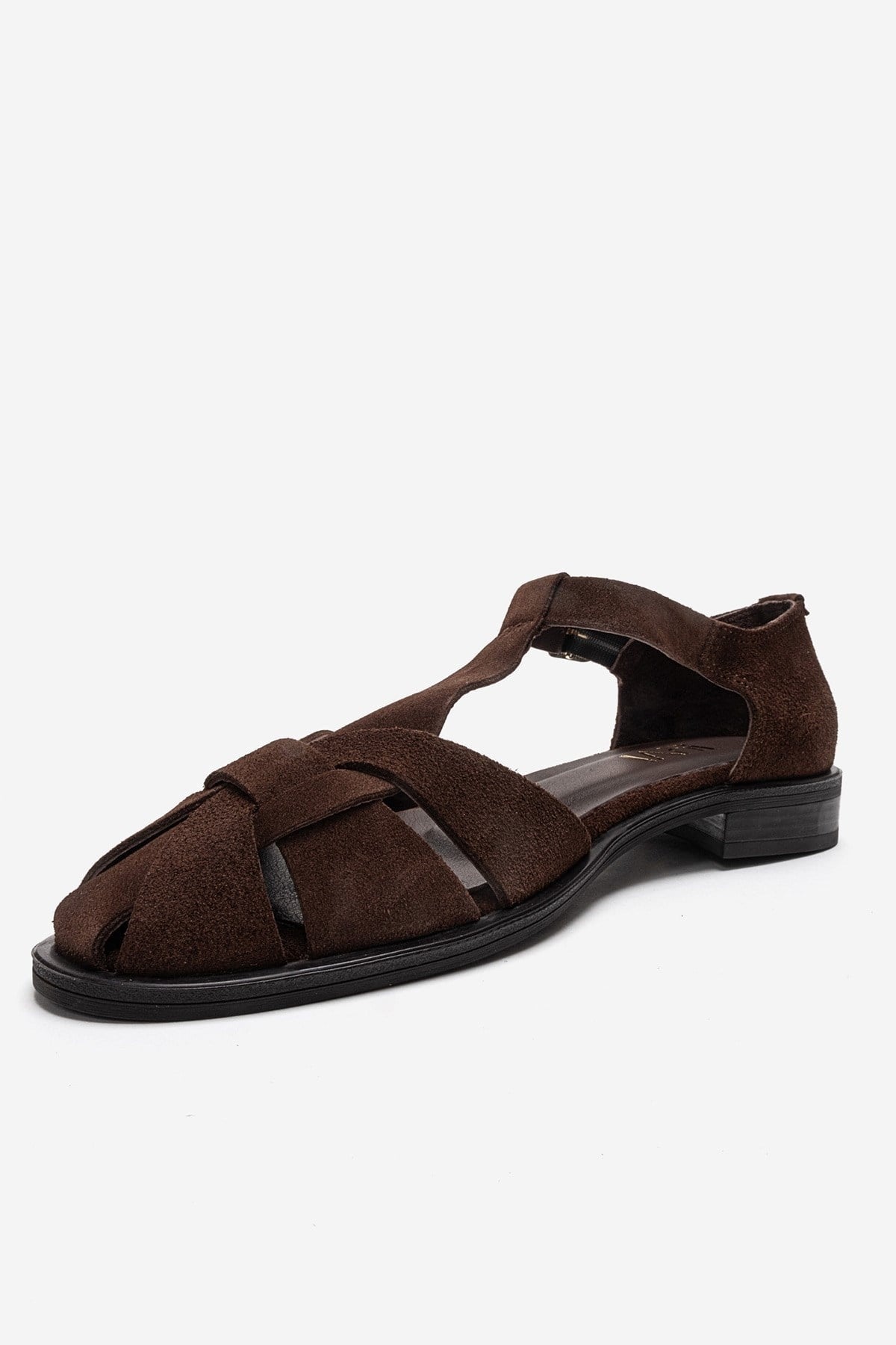 Dexara - Brown Genuine Leather Sandal (Women)