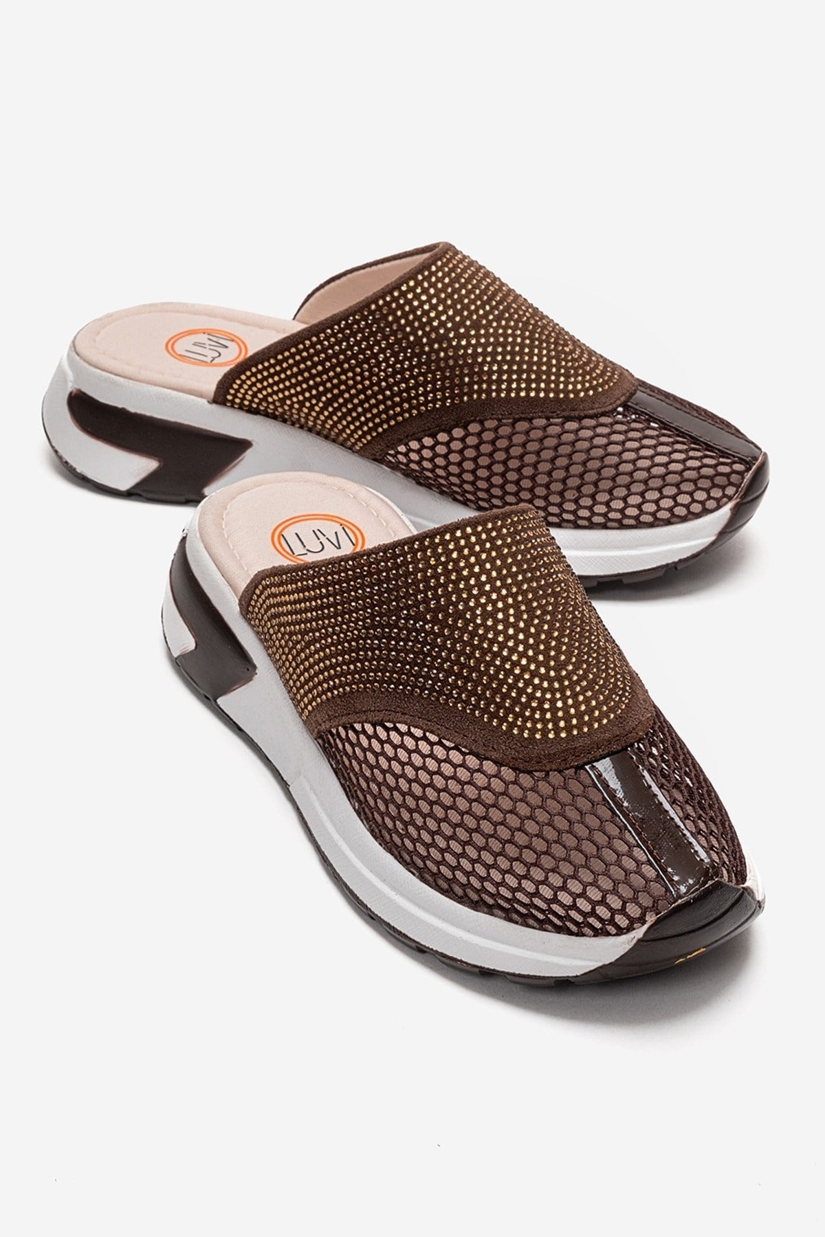 GLEA - Brown Closed-Toe Mule (Women)