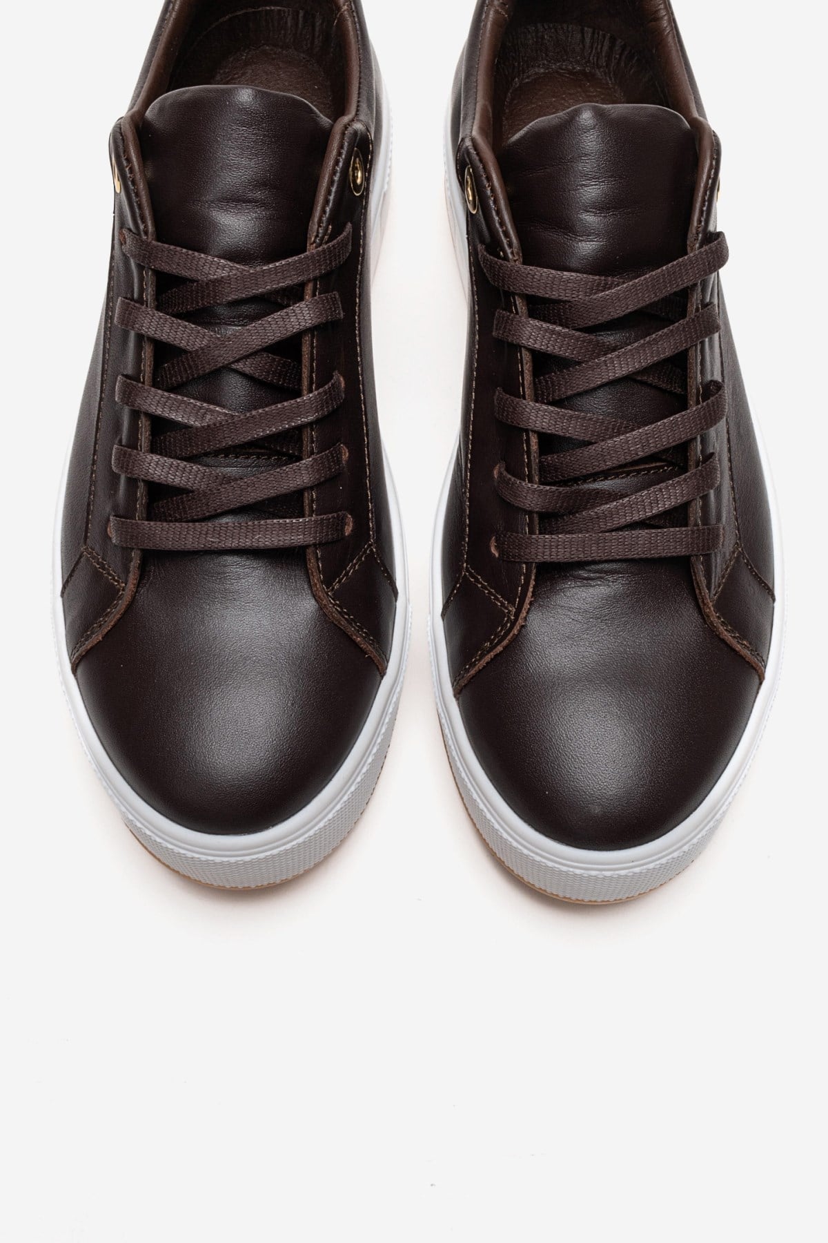 PALLEN - Brown Genuine Leather Sneaker (Women)