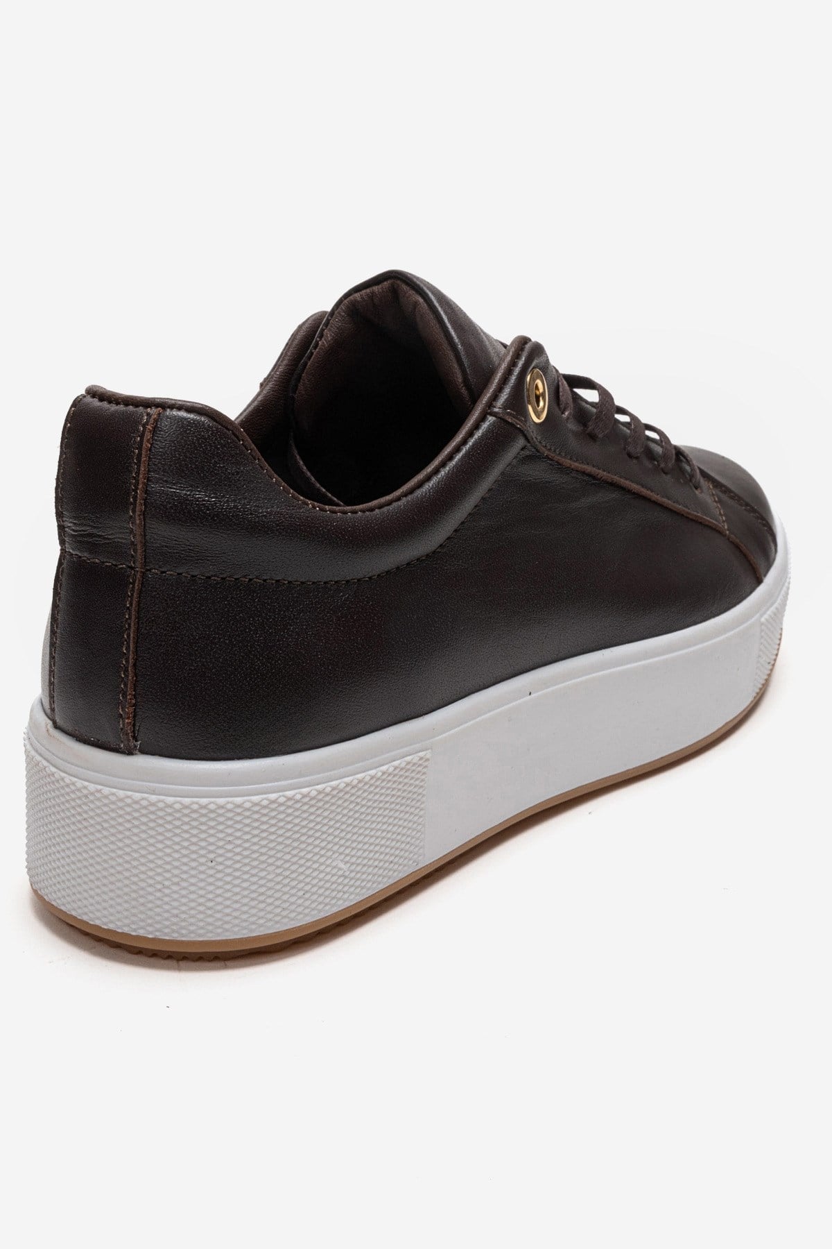 PALLEN - Brown Genuine Leather Sneaker (Women)