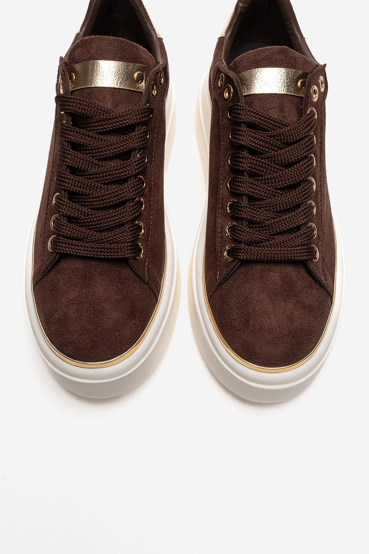 BORENA - Mocha Platform Sneaker (Women)