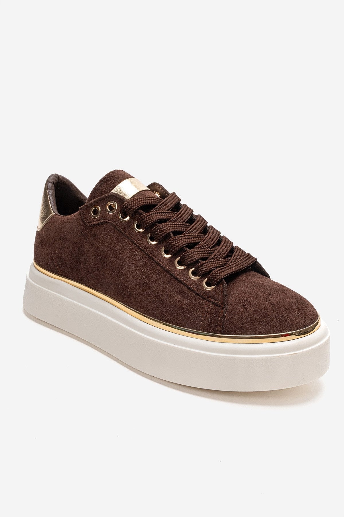 BORENA - Mocha Platform Sneaker (Women)