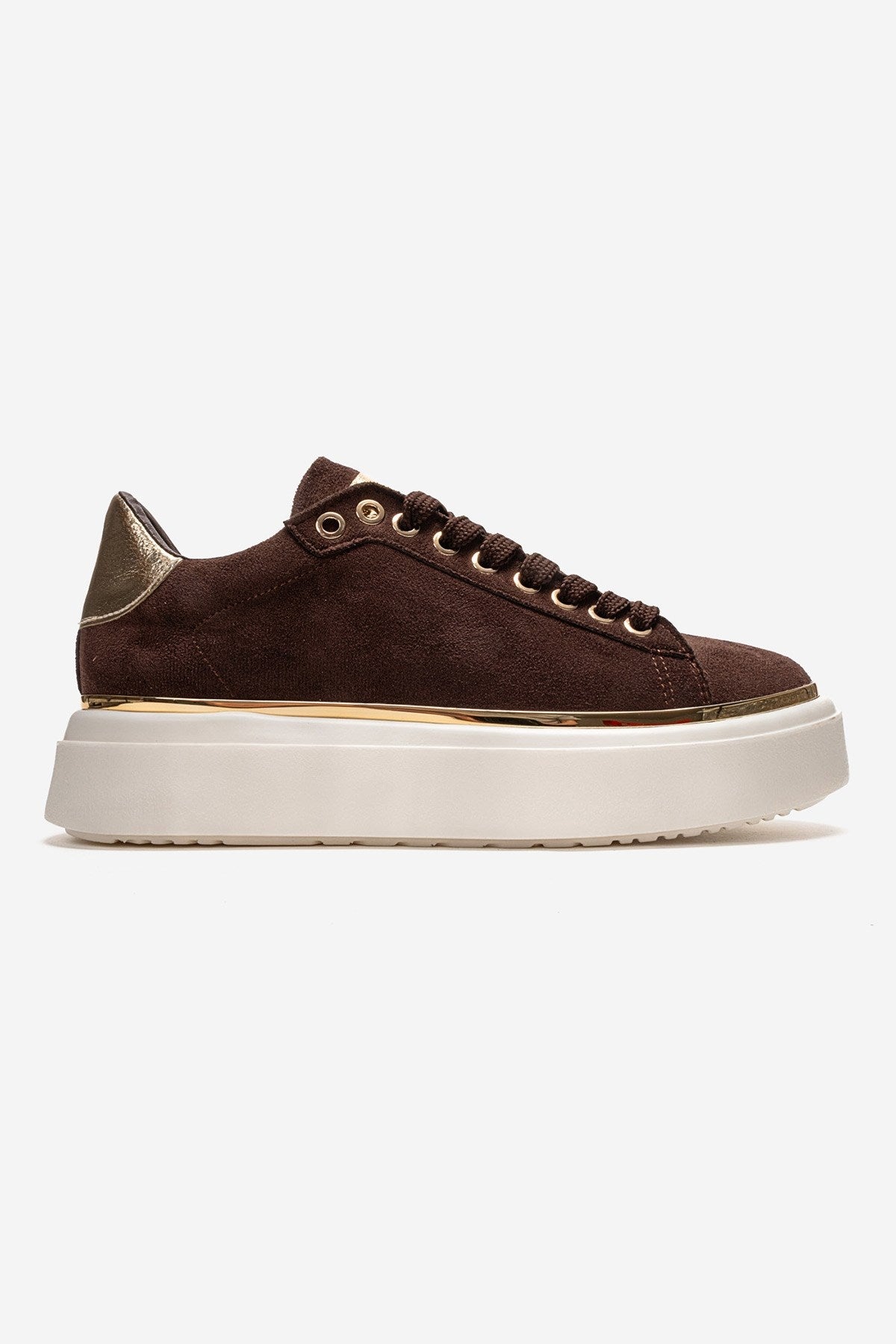 BORENA - Mocha Platform Sneaker (Women)