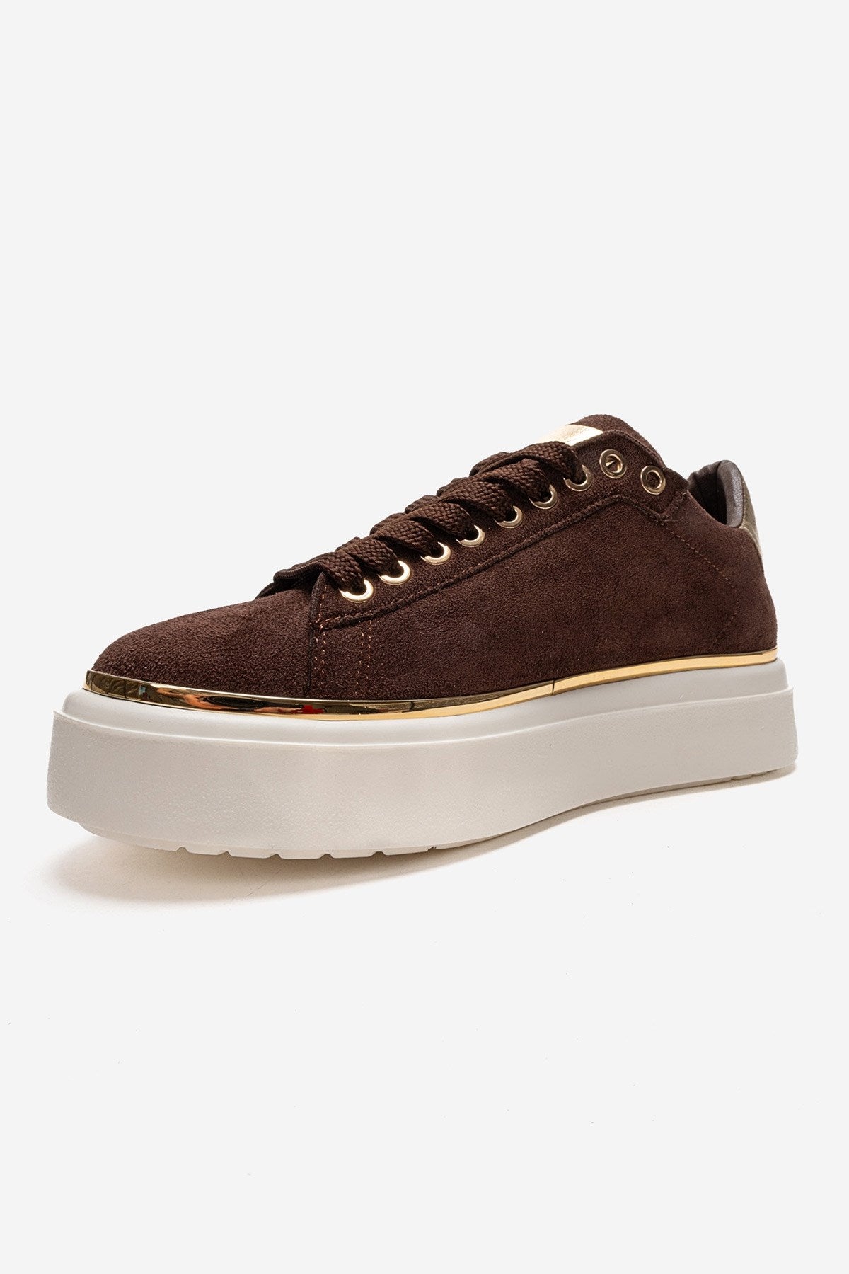 BORENA - Mocha Platform Sneaker (Women)