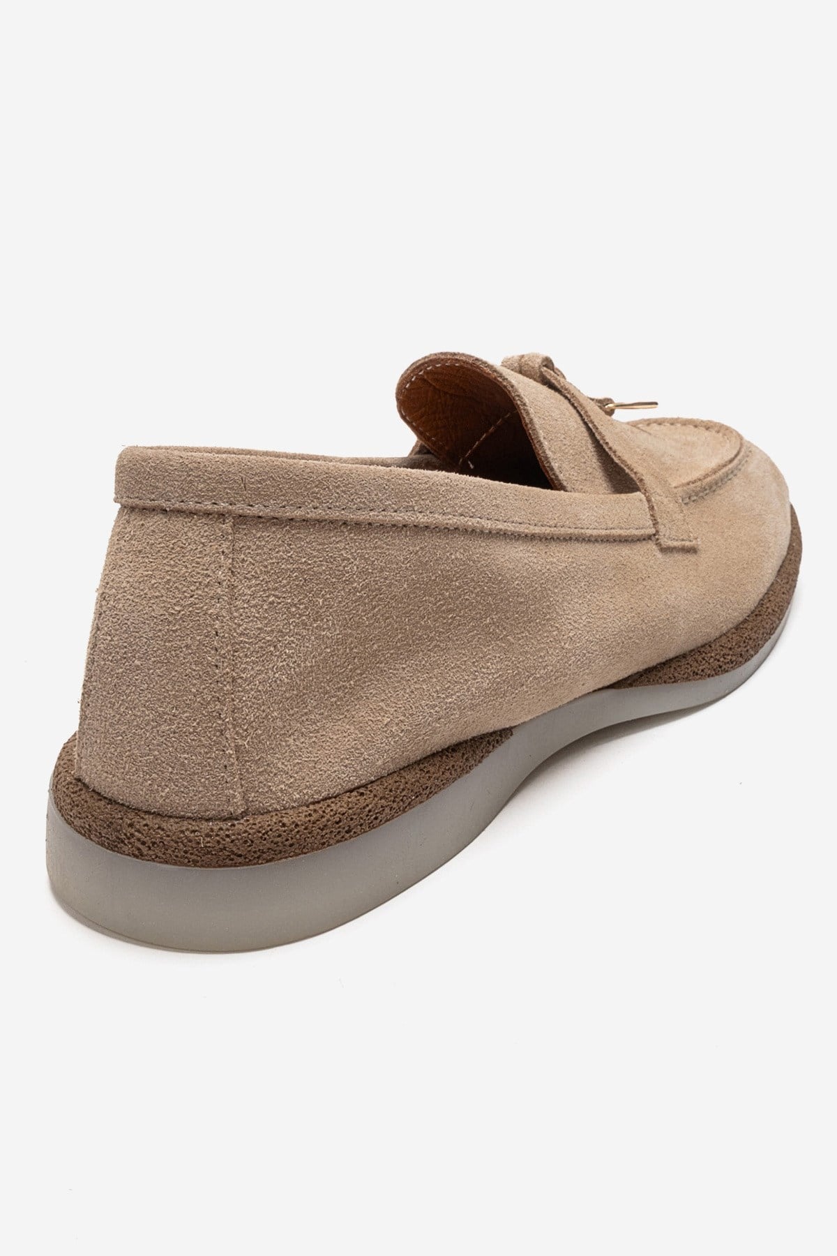 ILVENA - Beige Genuine Leather Loafer (Women)