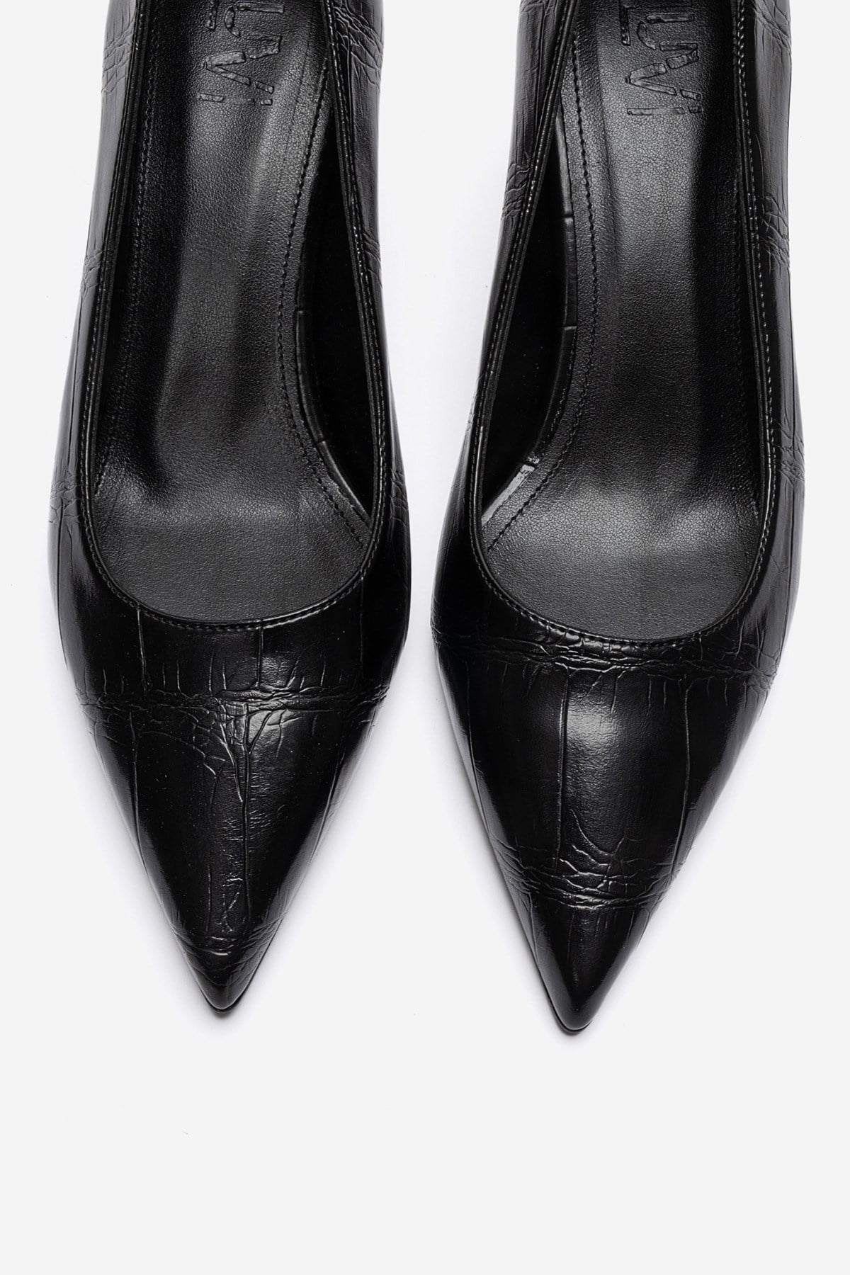 VELMIRA - Black Pointed Toe Pump (Women)