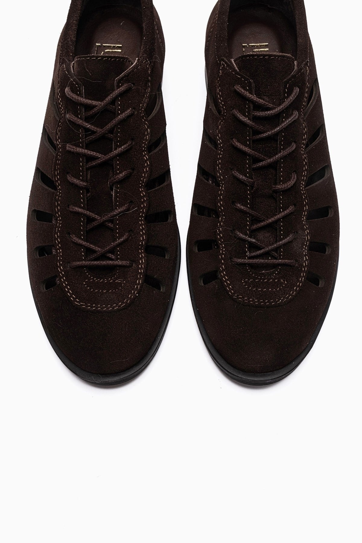 ASTRON - Brown Suede Genuine Leather Casual Shoe (Women)