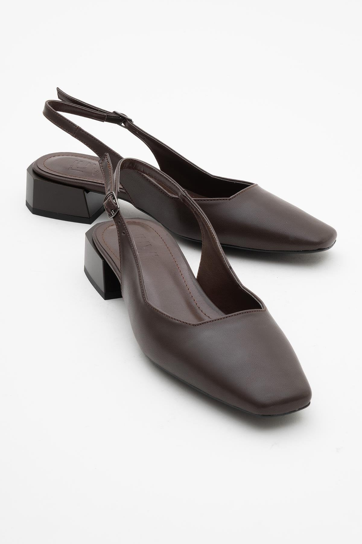State - Brown Heeled Shoe (Women)