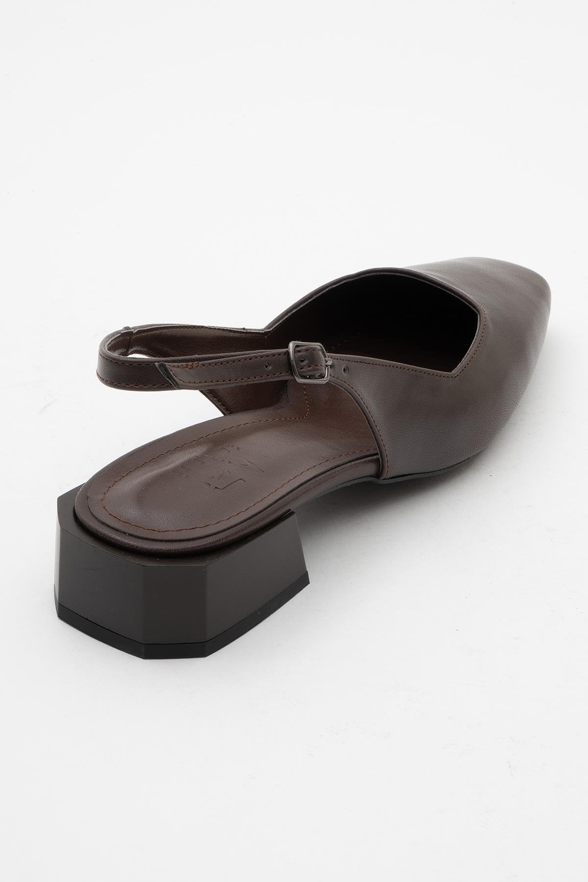 State - Brown Heeled Shoe (Women)