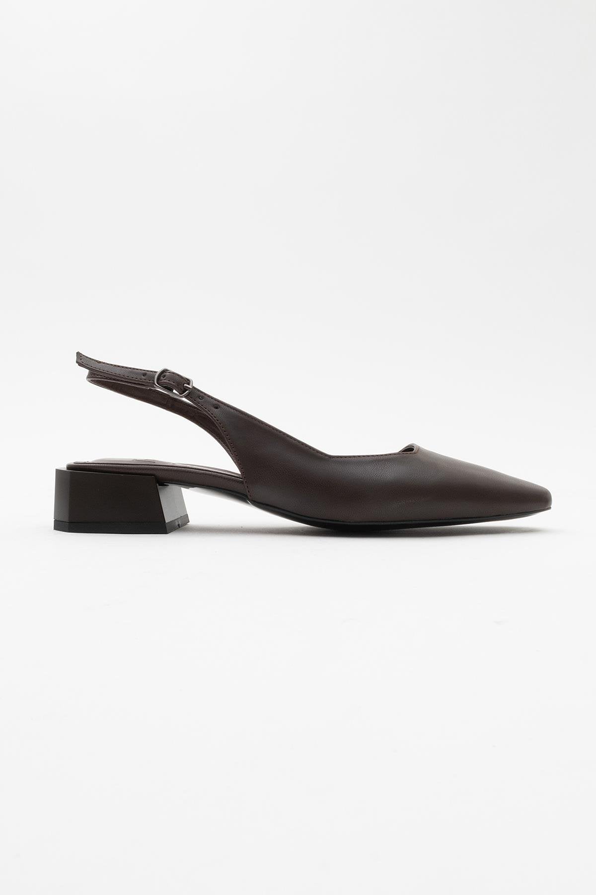 State - Brown Heeled Shoe (Women)