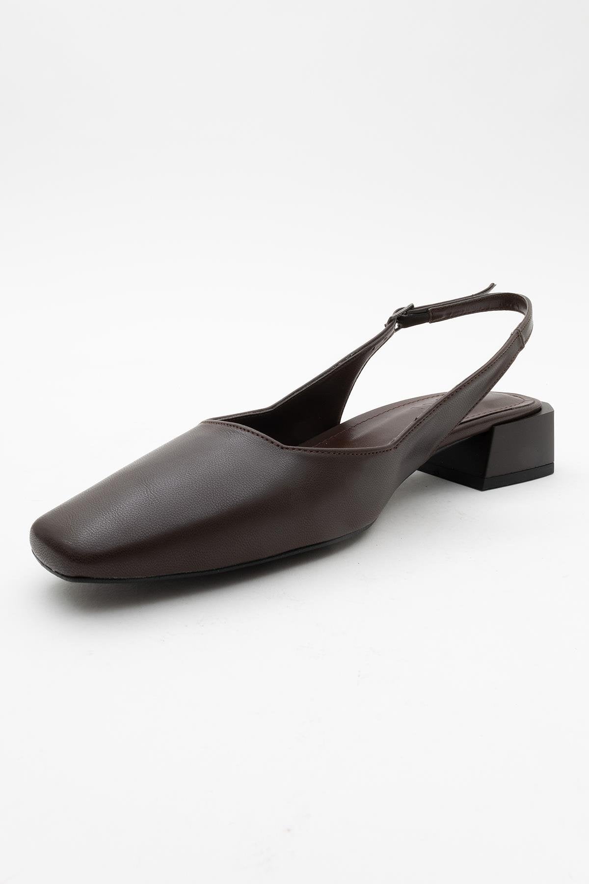 State - Brown Heeled Shoe (Women)