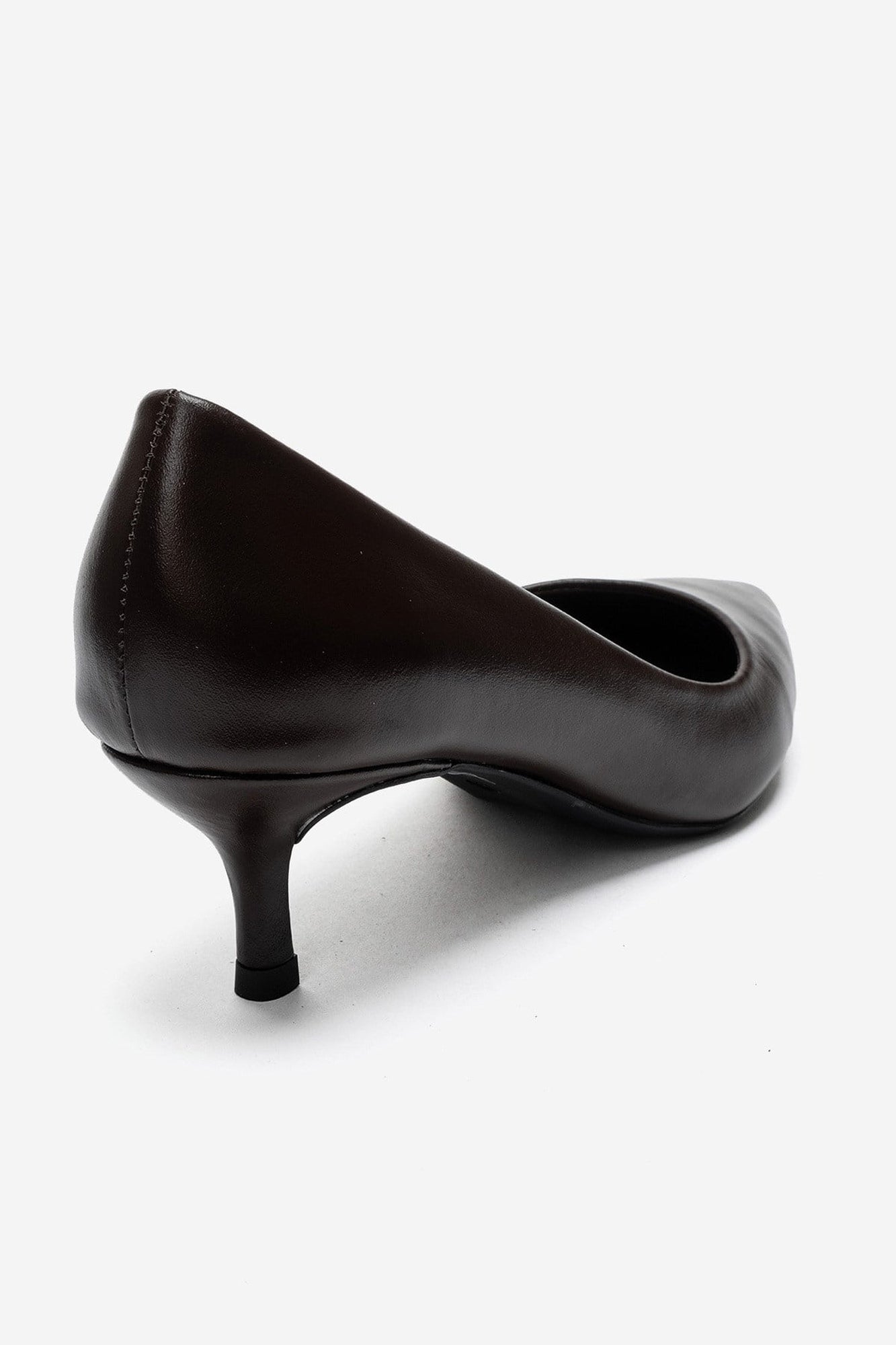 JALEN - Brown Genuine Leather Stiletto Pump (Women)