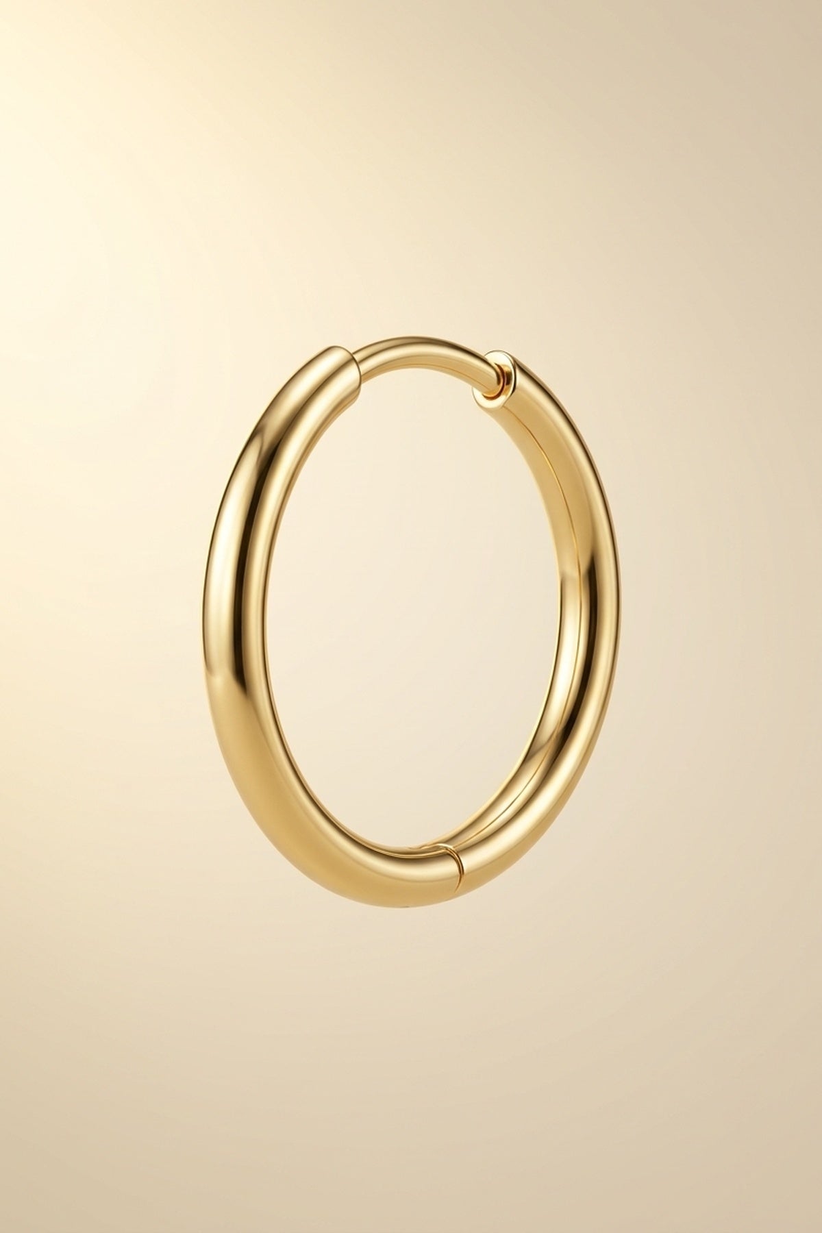 Audrey Classic 14k Gold Hoop Earrings