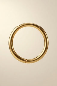 Amelie Single Classic 14k Gold Hoop Earrings