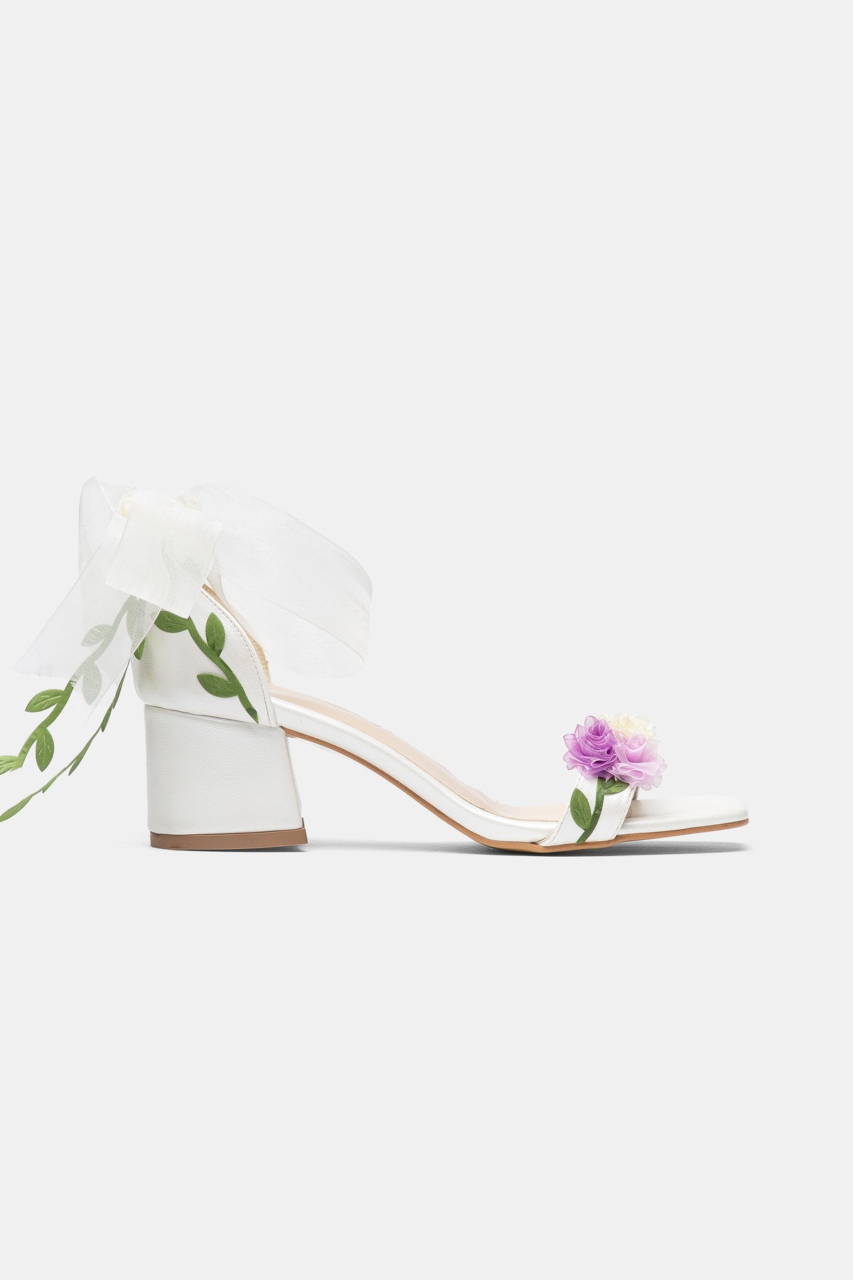 Lilia Floral Bridal Sandals
