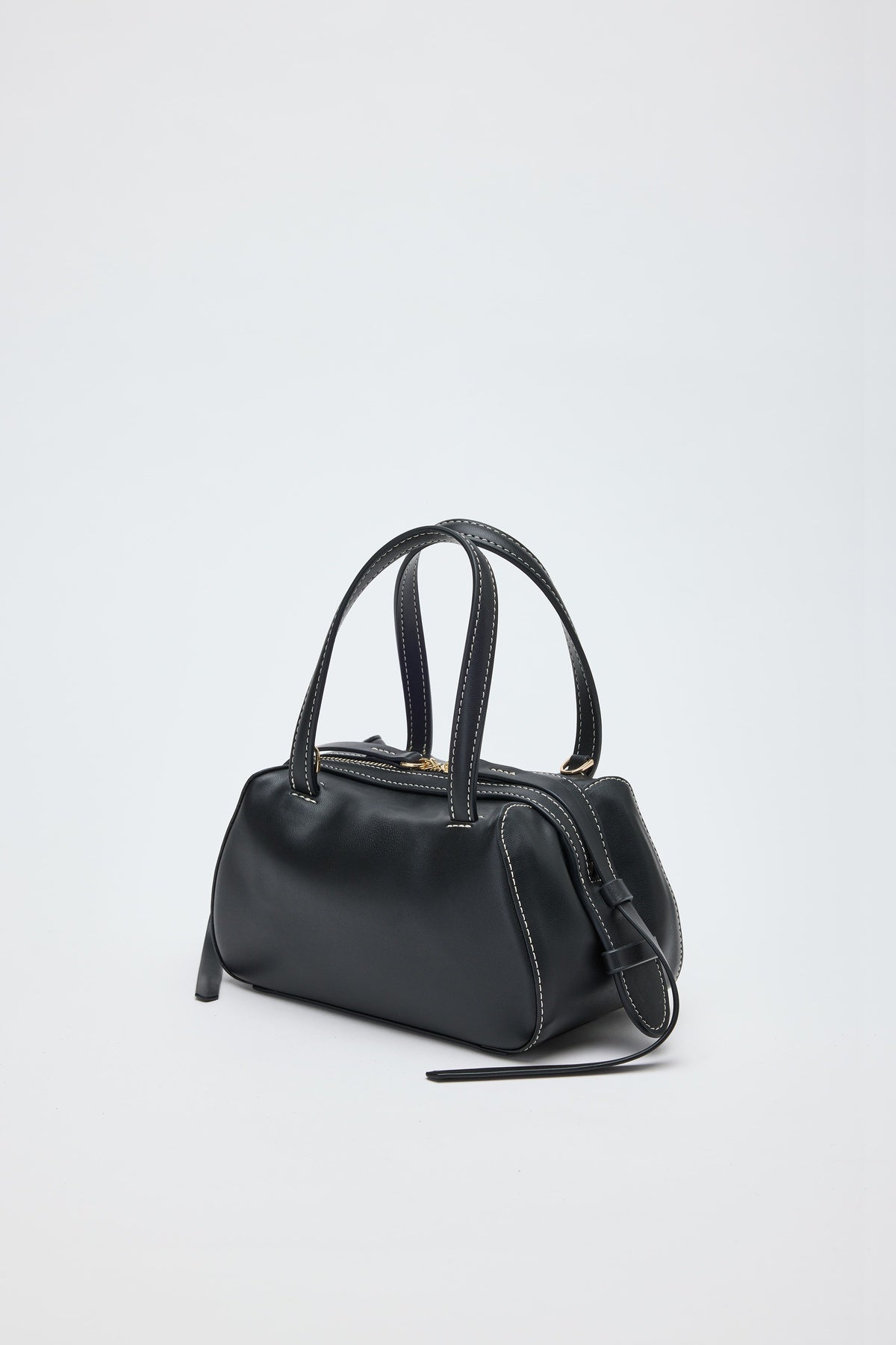 Alira Mini Black Bowler Bag