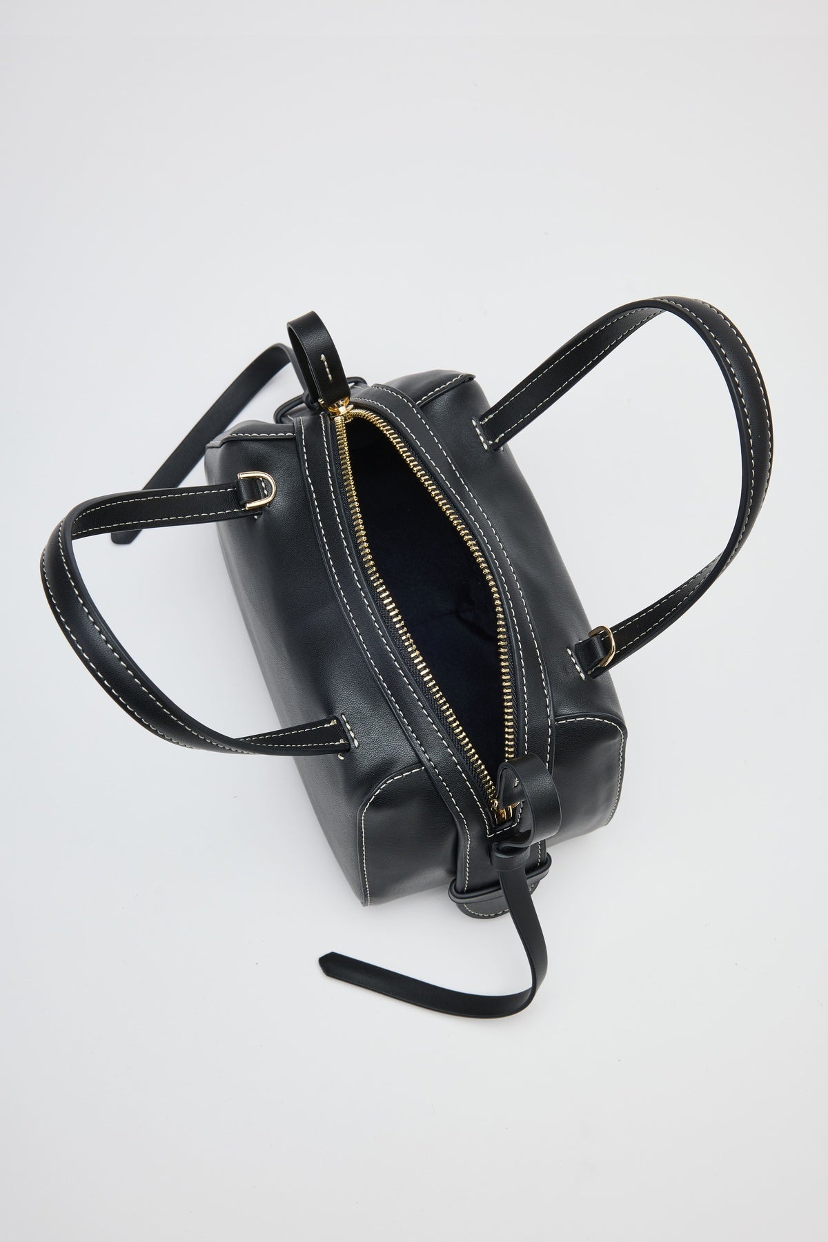 Alira Mini Black Bowler Bag