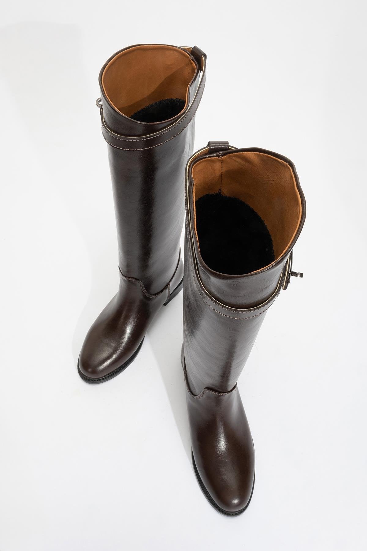 Yoko Brown Riding Boot (Women)