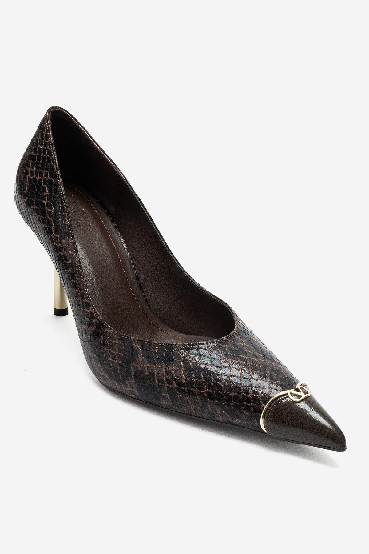 JIMENA - Brown Stiletto Pump (Women)