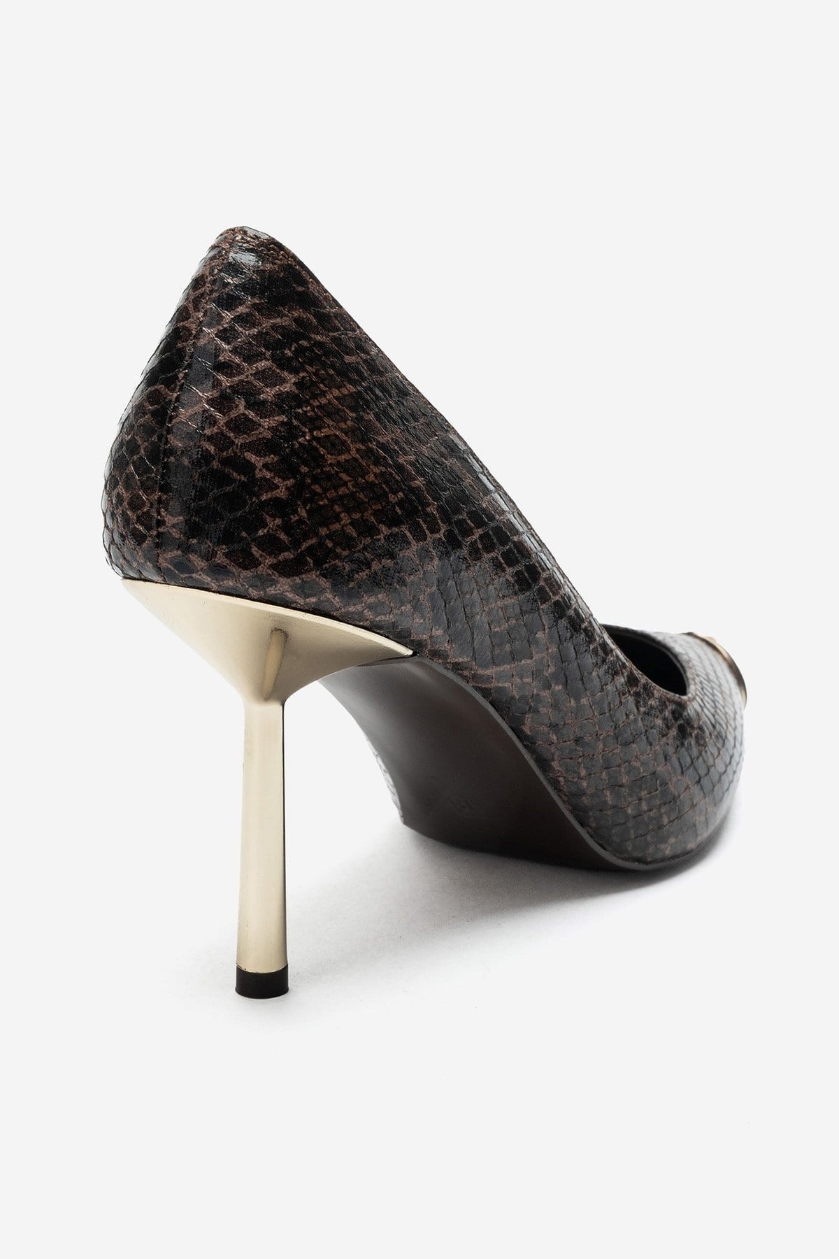 JIMENA - Brown Stiletto Pump (Women)