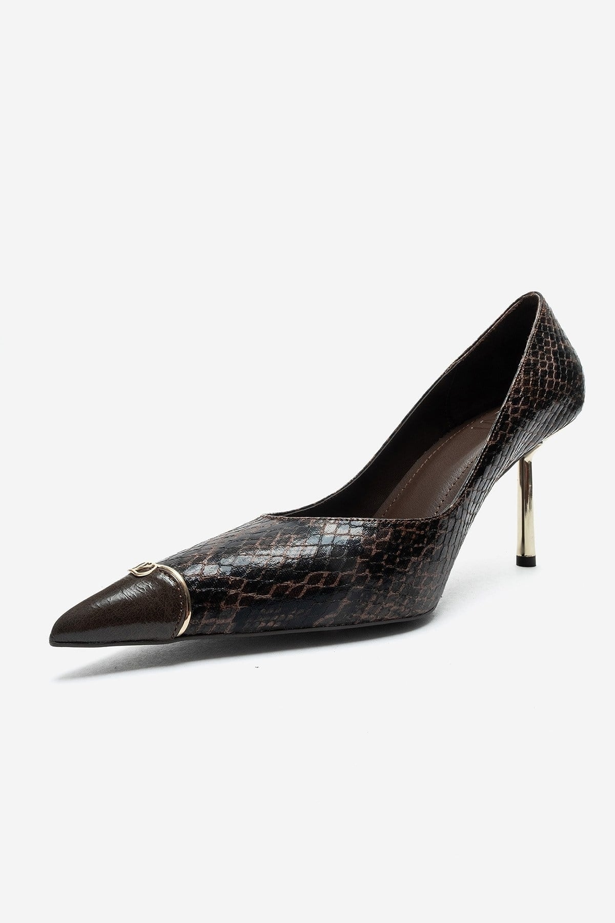 JIMENA - Brown Stiletto Pump (Women)