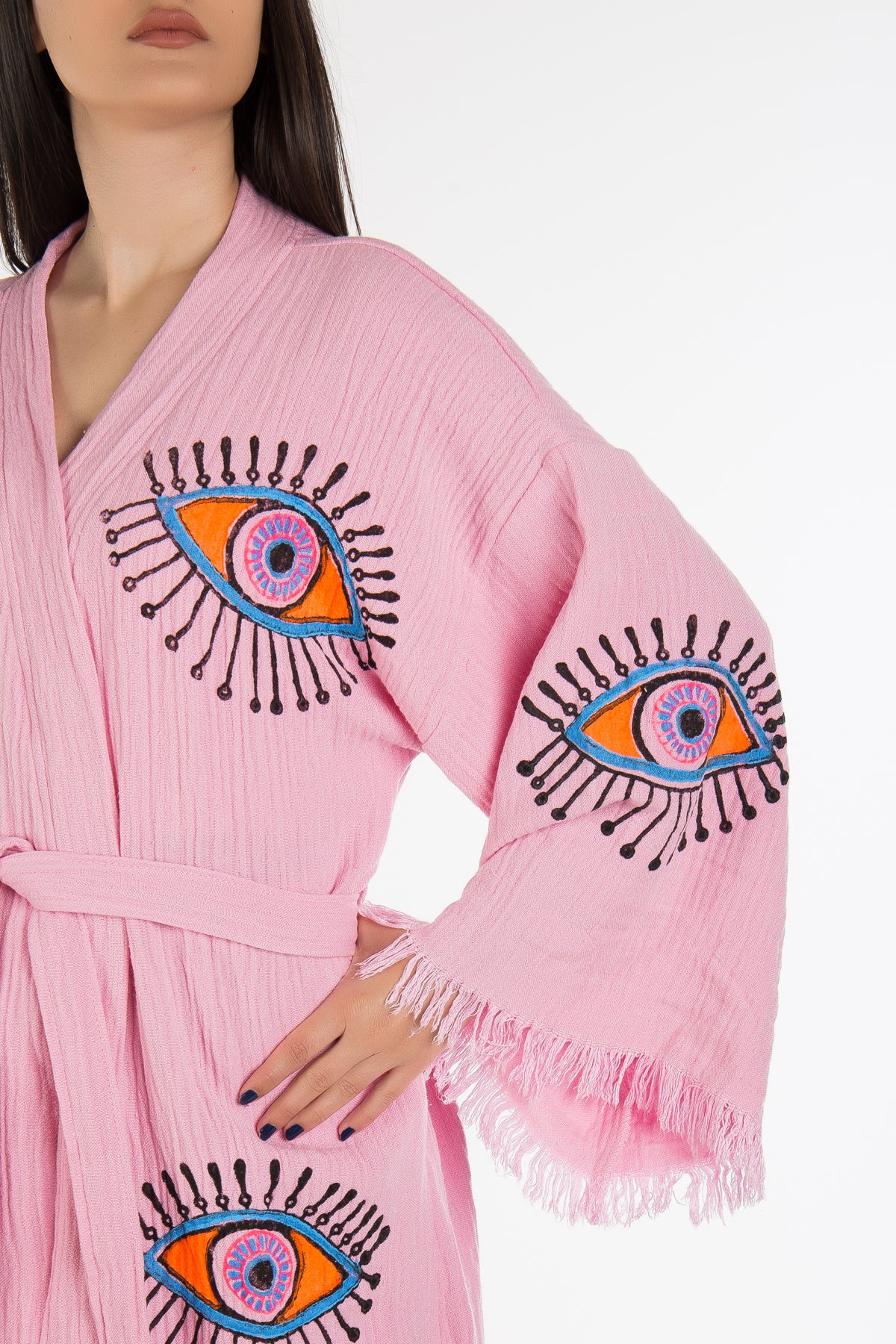 Aria - Pink Handmade Kimono