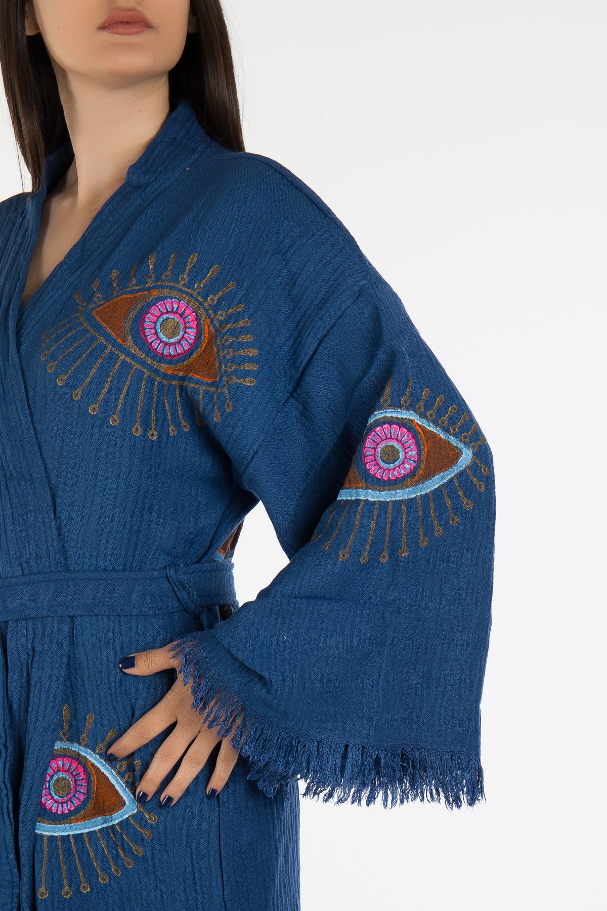 Aria - Blue Handmade Kimono