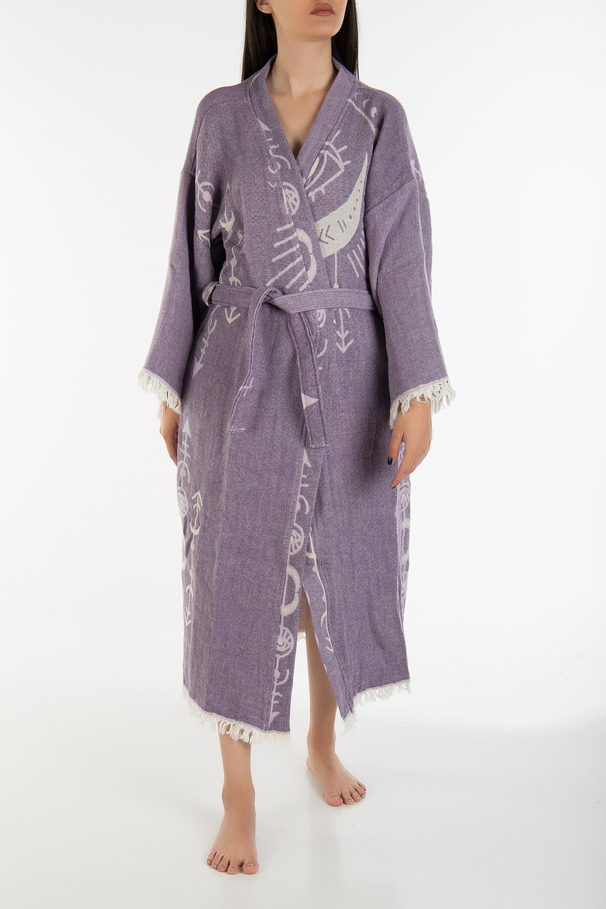 Aria - Purple Moon Handmade Kimono