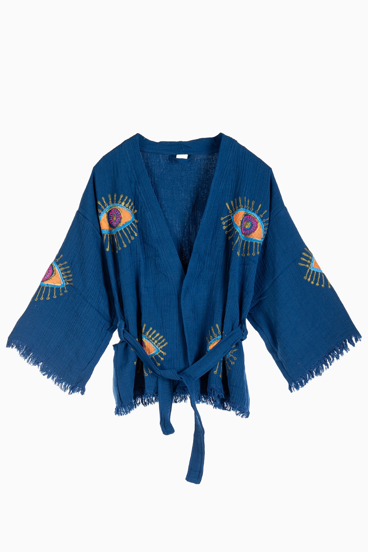 Sereia - Dark Blue Handmade Little Kimono