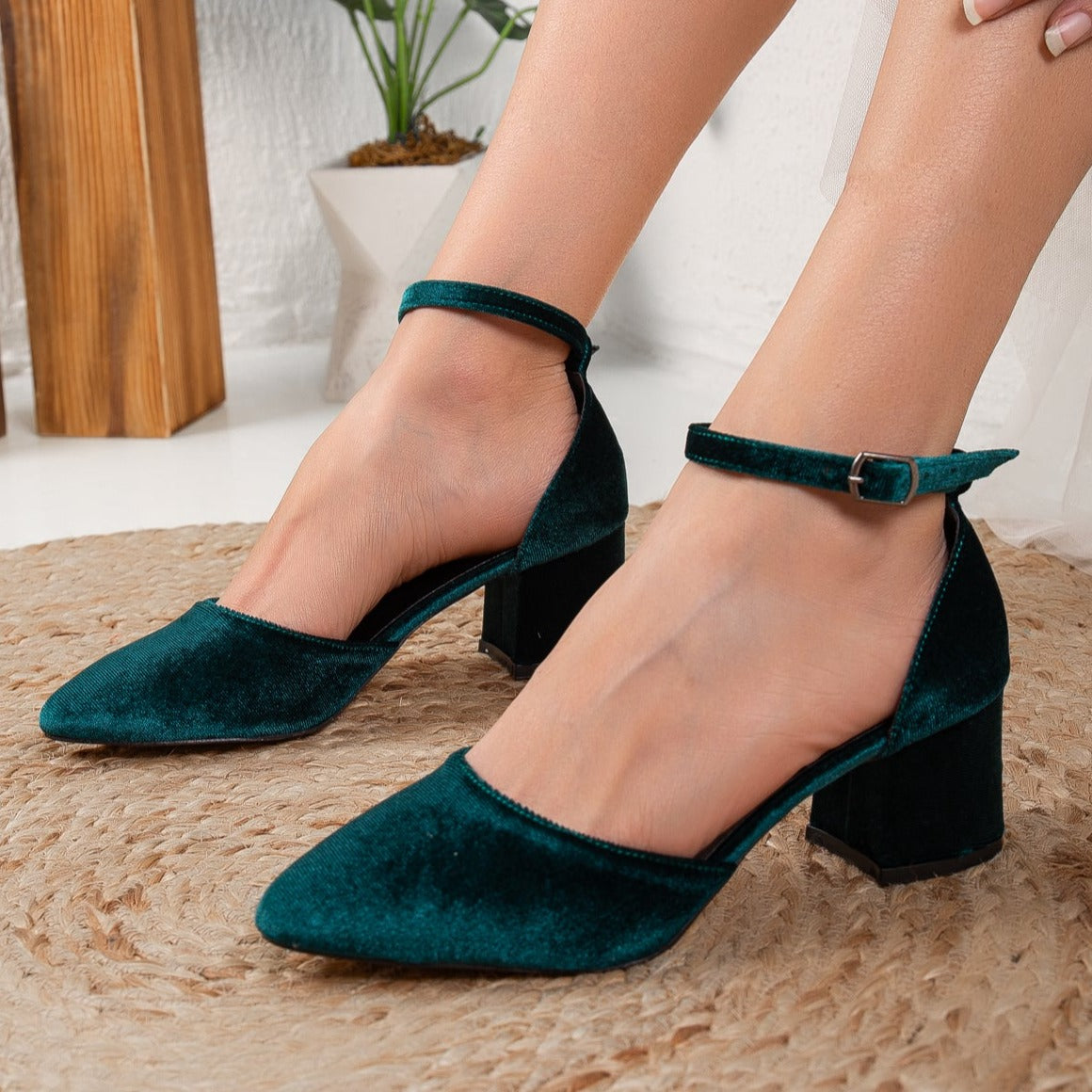 Short green velvet heels, Green velvet low heels, Short green velvet pumps, Green velvet kitten heels, Short green velvet sandals, Green velvet dress shoes, Green velvet bridal heels, Short green velvet party heels, Green velvet special occasion heels, Low heel green velvet shoes.