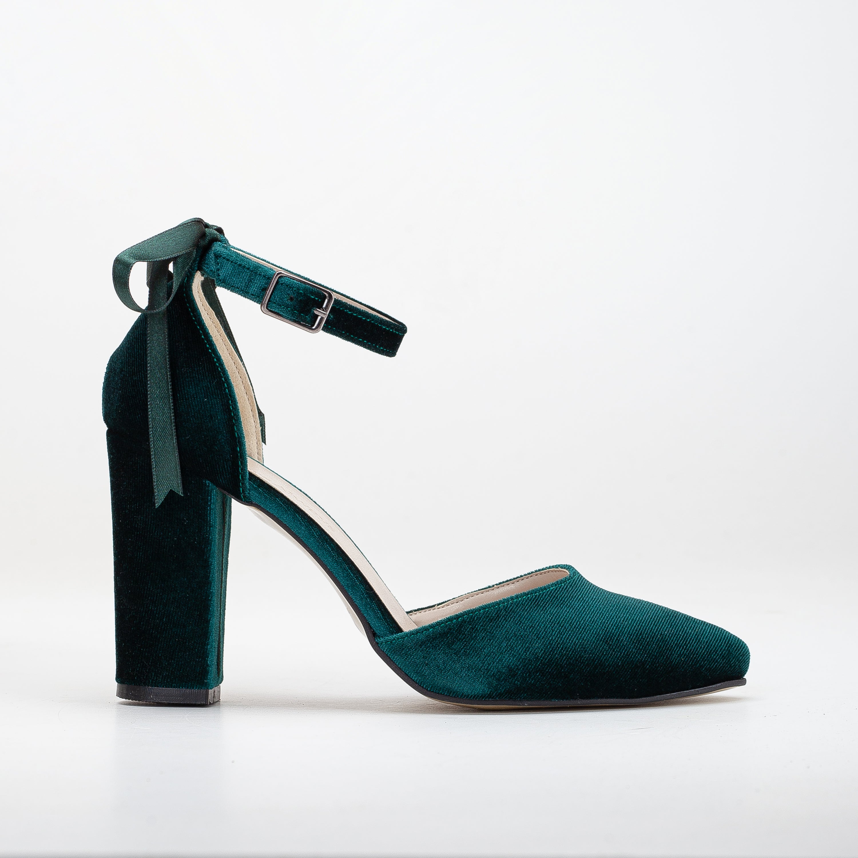 Emerald green pumps online