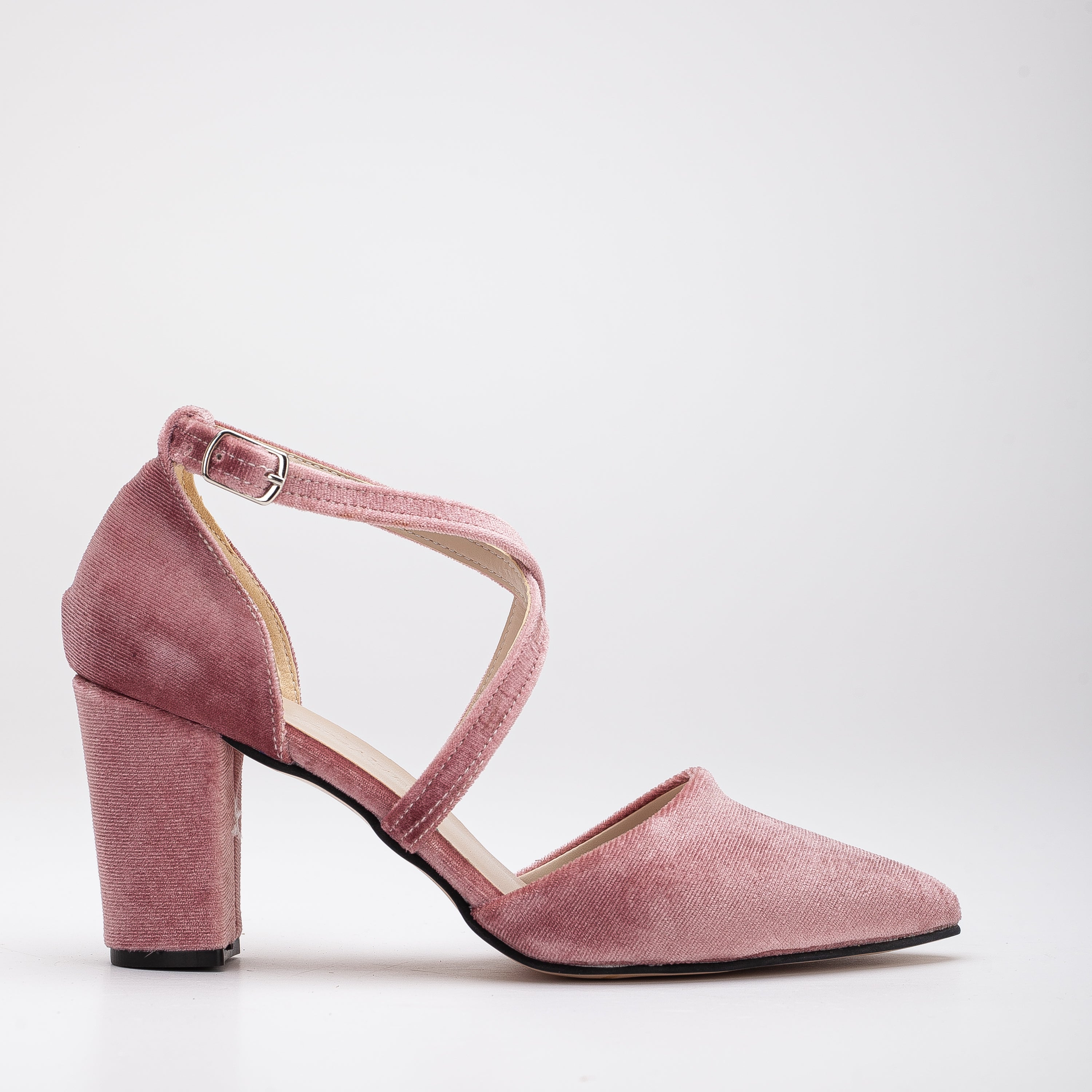 Dusty shops pink bridesmaid shoes