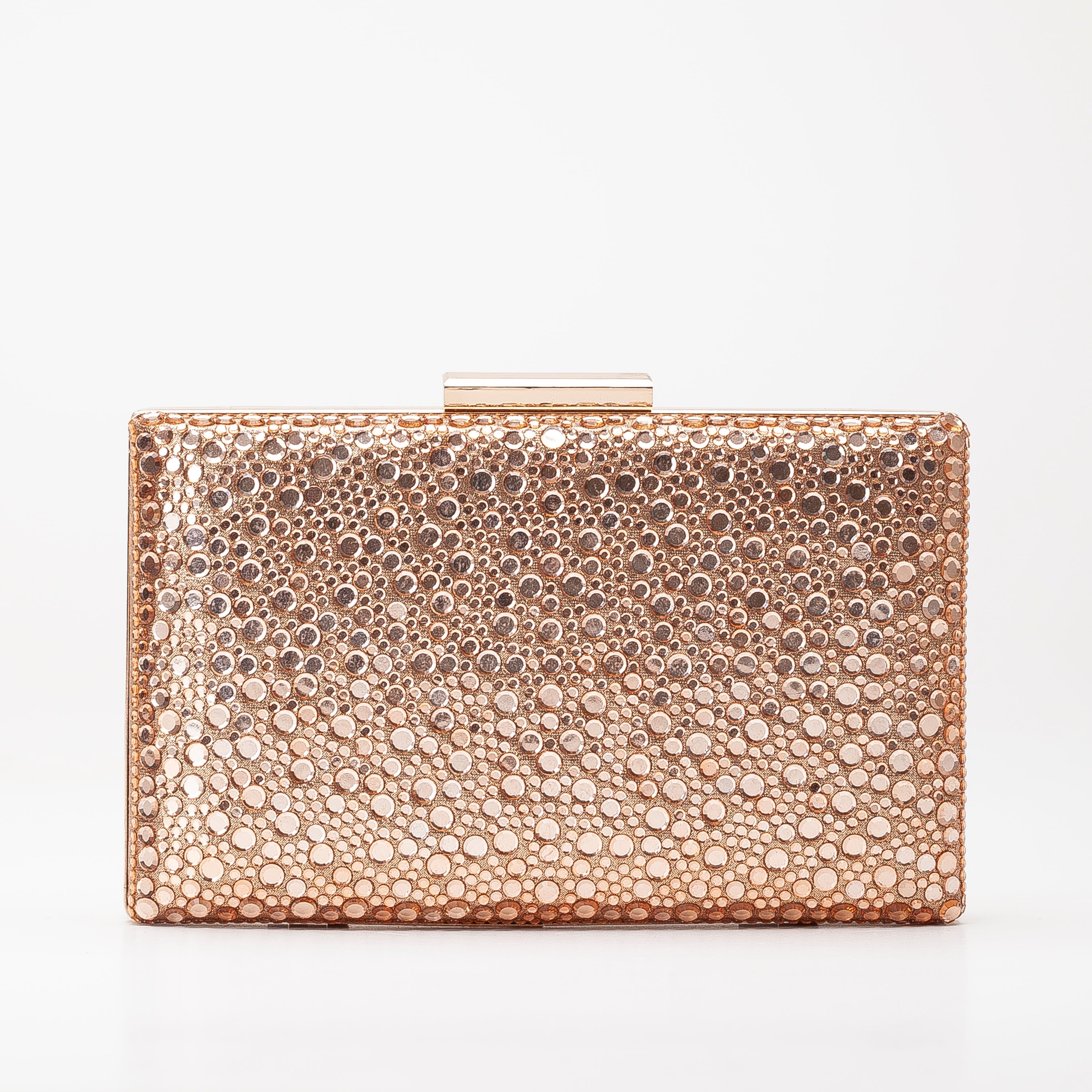 Clara - Rose Gold Sequin Clutch