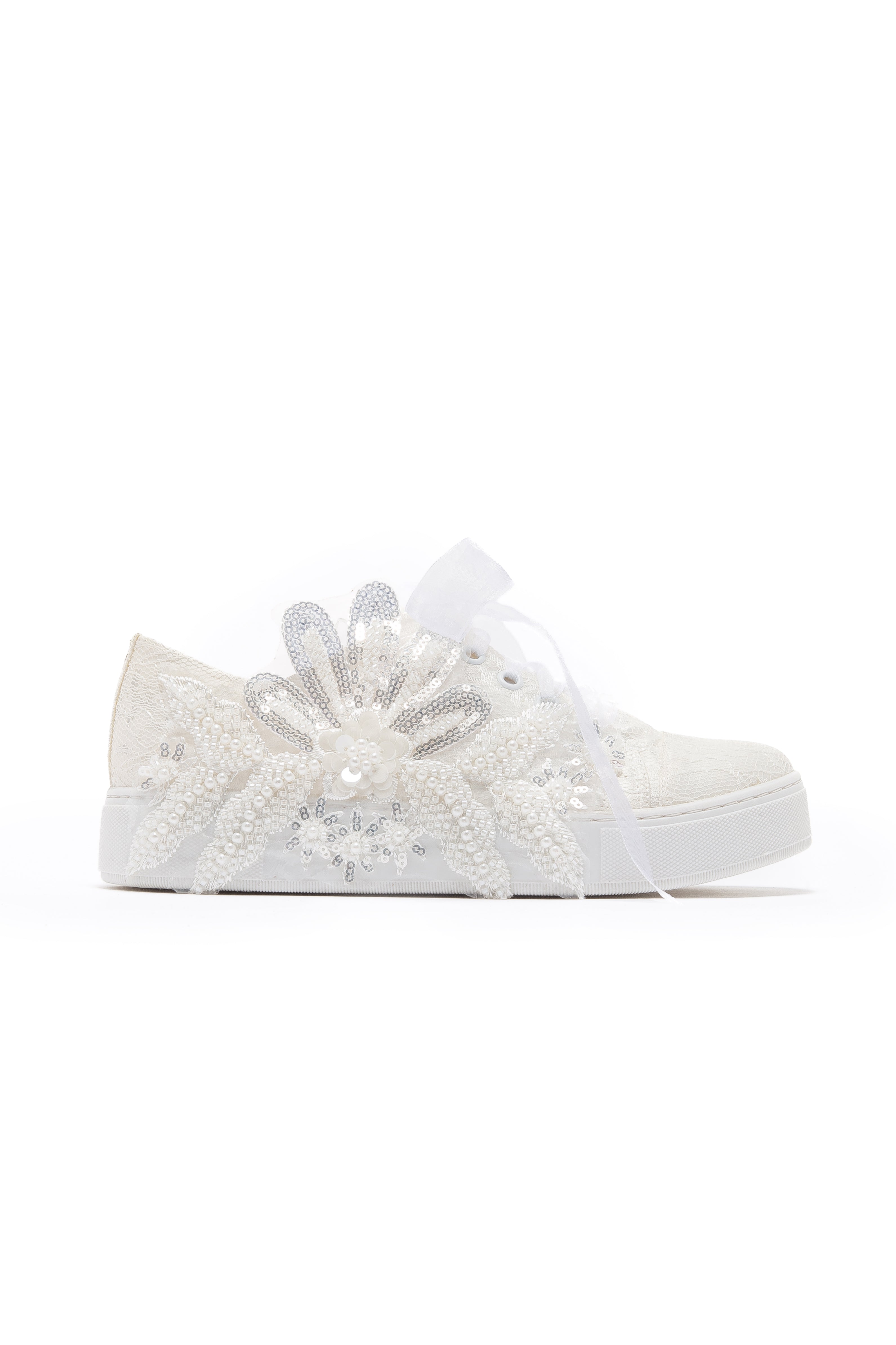 Lora Women’s Bridal Lace Sneaker