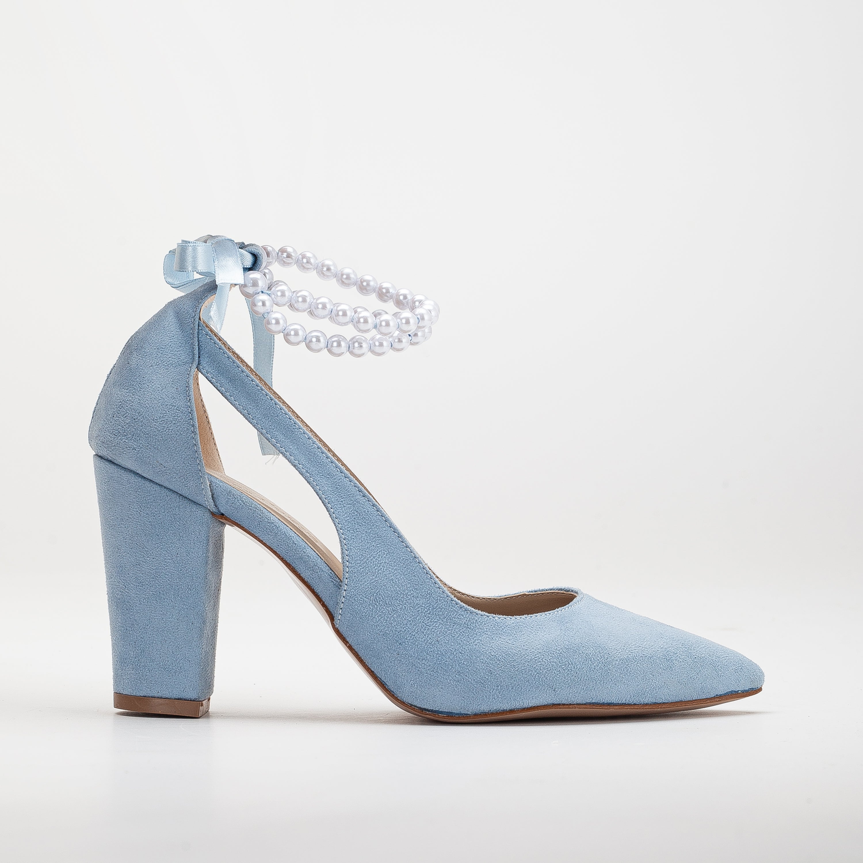 Blue shops pumps wedding