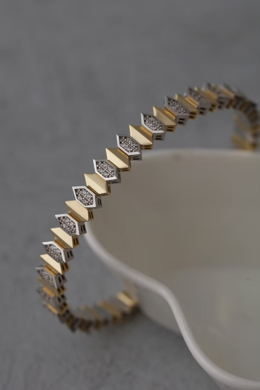 Orivana 14K Solid Gold Bracelet – 12.29 g