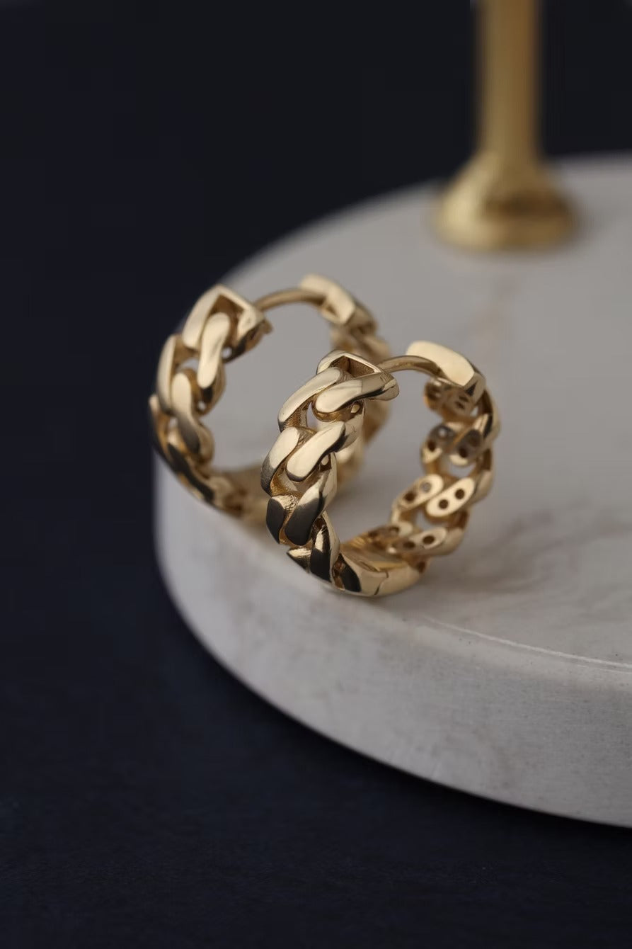 Cirella 14K Solid Gold Earrings – 5.52 g