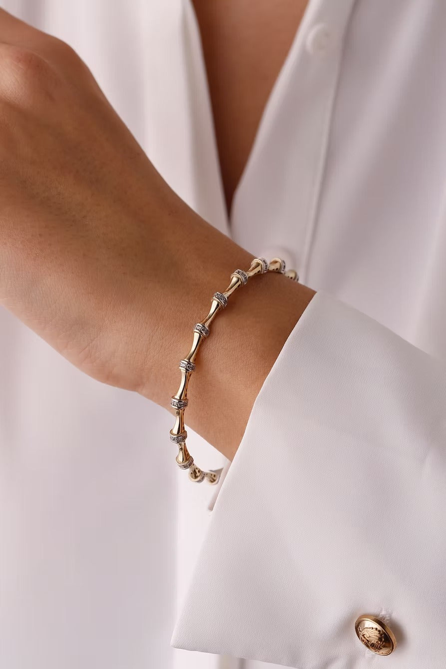 Tavielle 14K Solid Gold Bracelet – 9.56 g