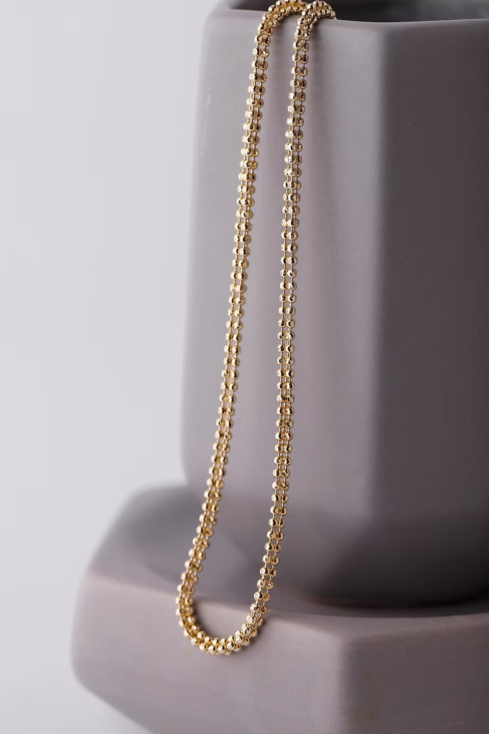 Velisse 14K Solid Gold Necklace – 18.43 g