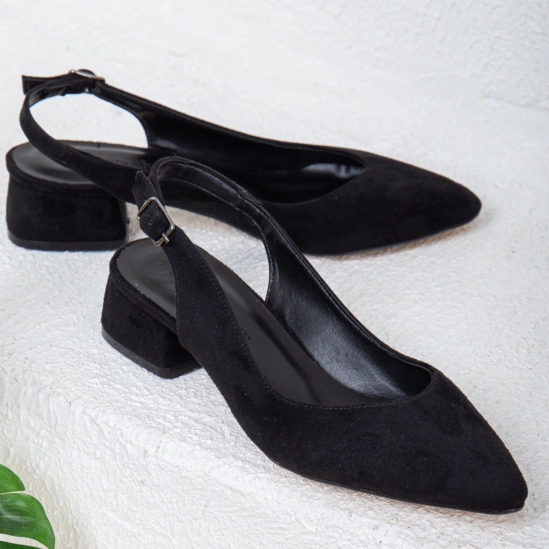 Black Suede Shoes, Black Suede Heels, Black Suede Flats, Black Low Heels, Black Slingback Shoes, Black Slingback Heels, Black Slingbacks