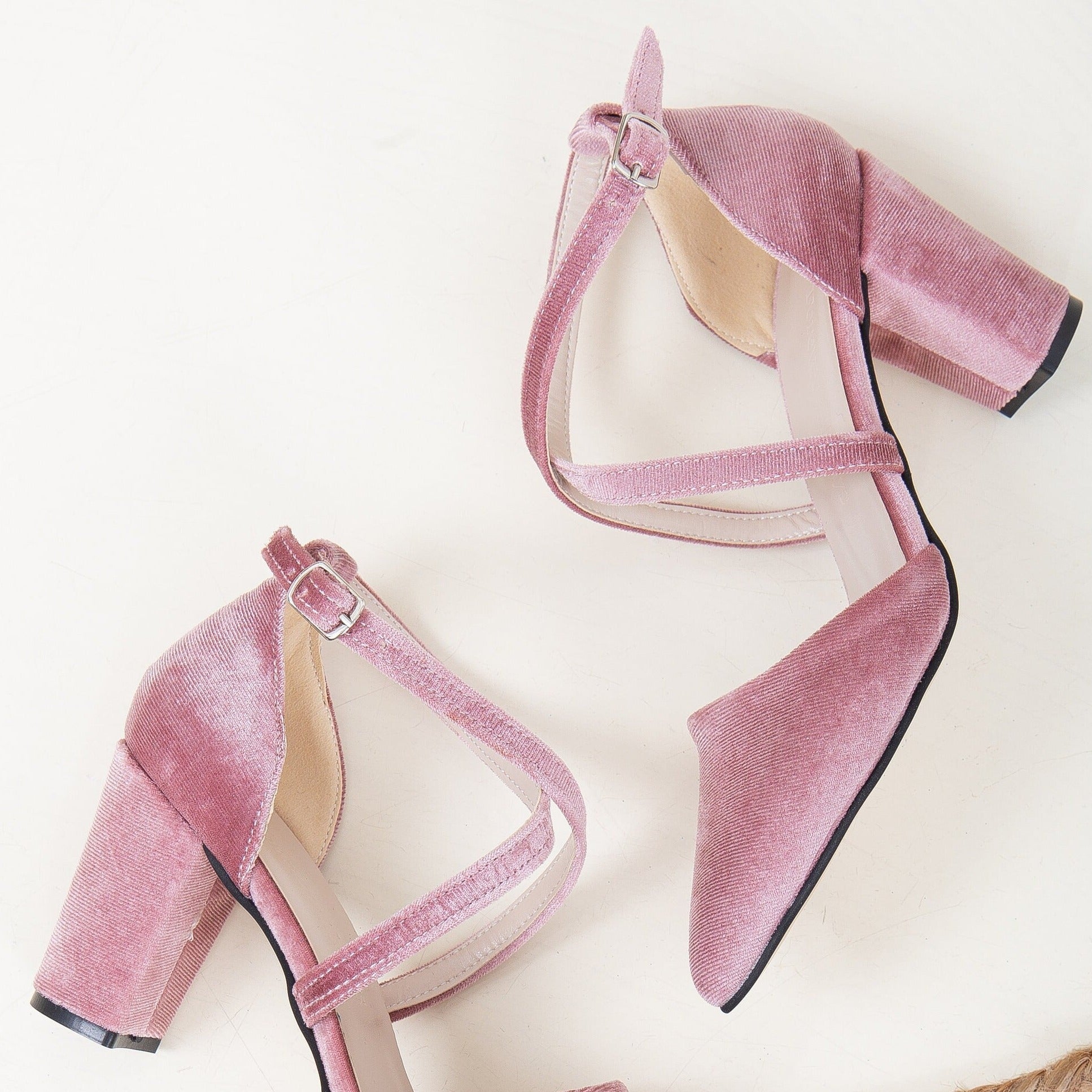 Blush pink heels uk online