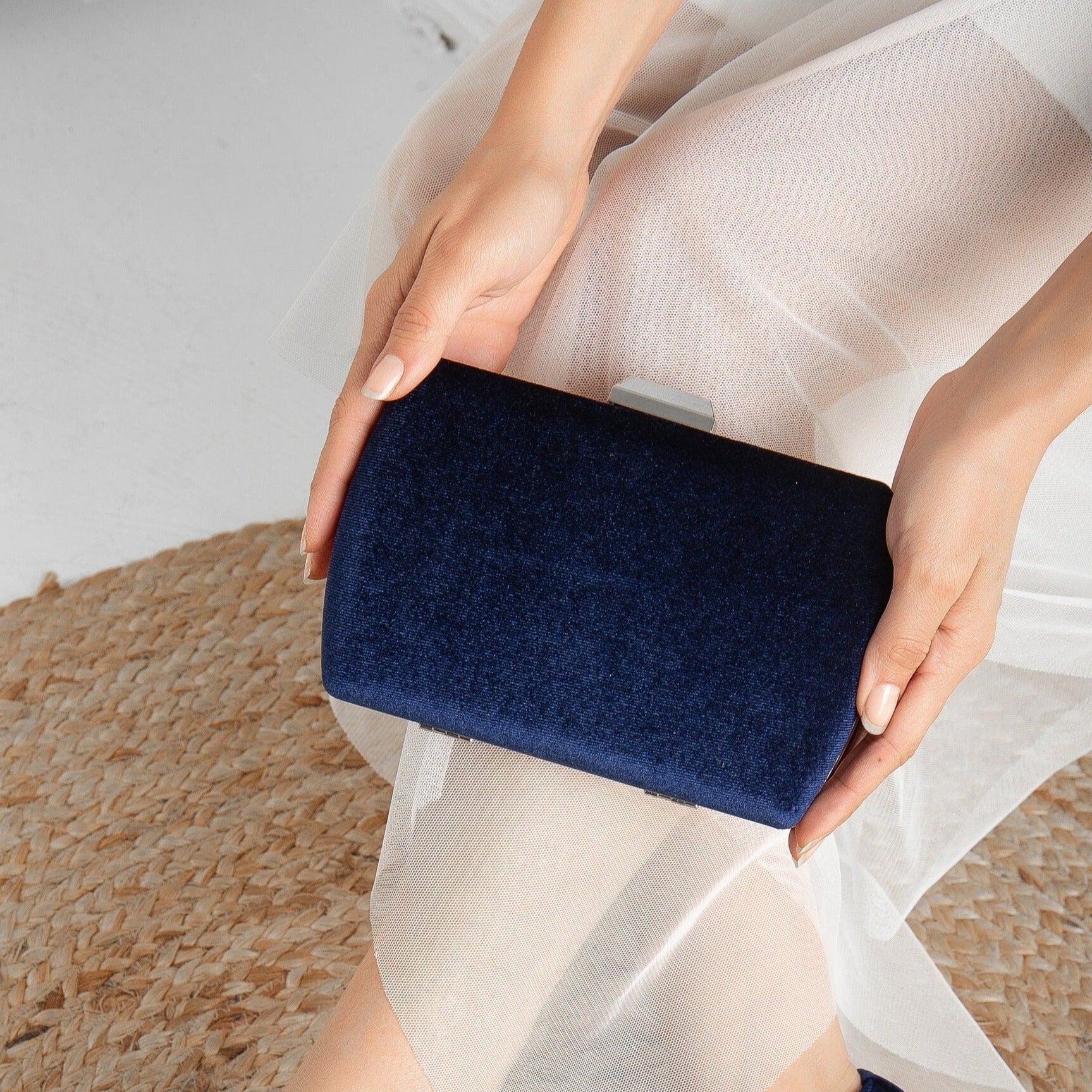 Blue Velvet Clutch, Dark Blue Clutch, Blue Velvet Purse, Dark Blue Clutch, Evening Clutch, Evening Purse, Bridal Clutch, Wedding Clutch